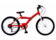 20"6 SPEED FOLDING BICYCLE